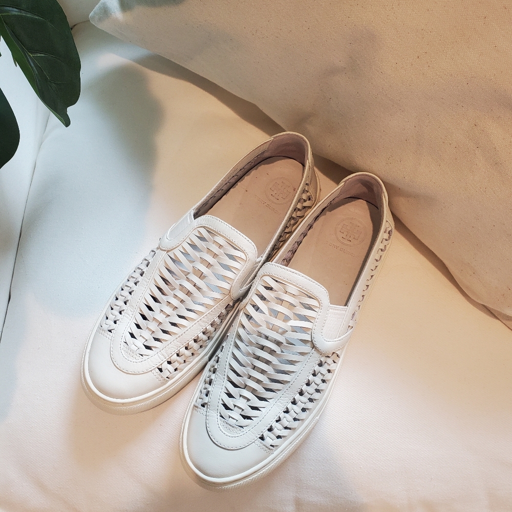 Tory Burch White Shoes